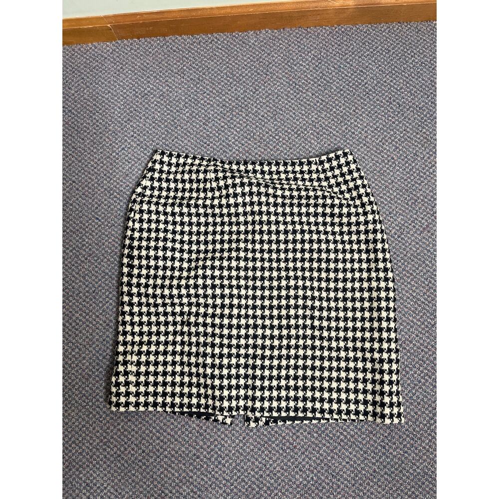 Petite Sophisticate Vintage wool Blend Mini Skirt size 10